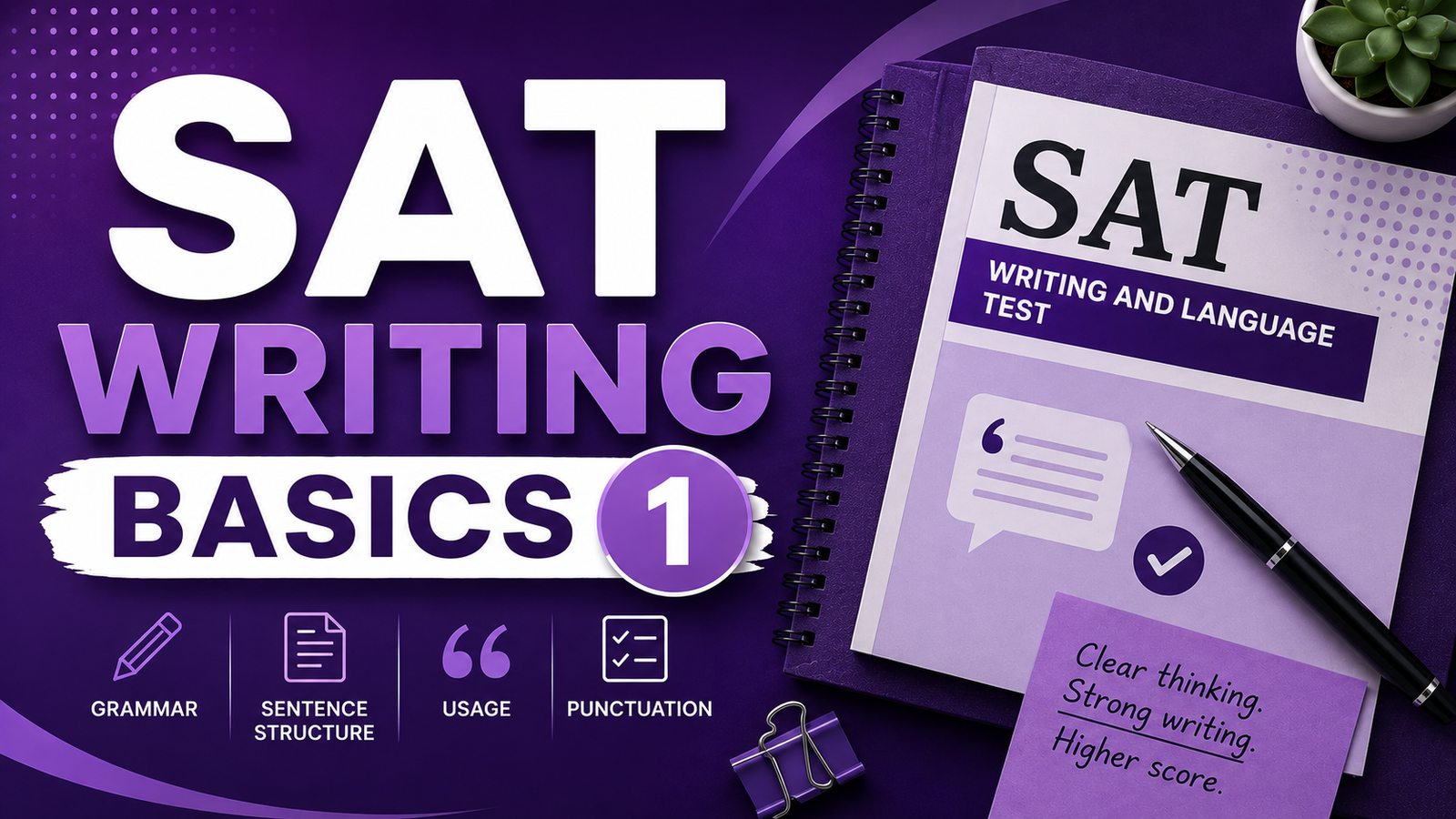 SAT Writing Basics 1