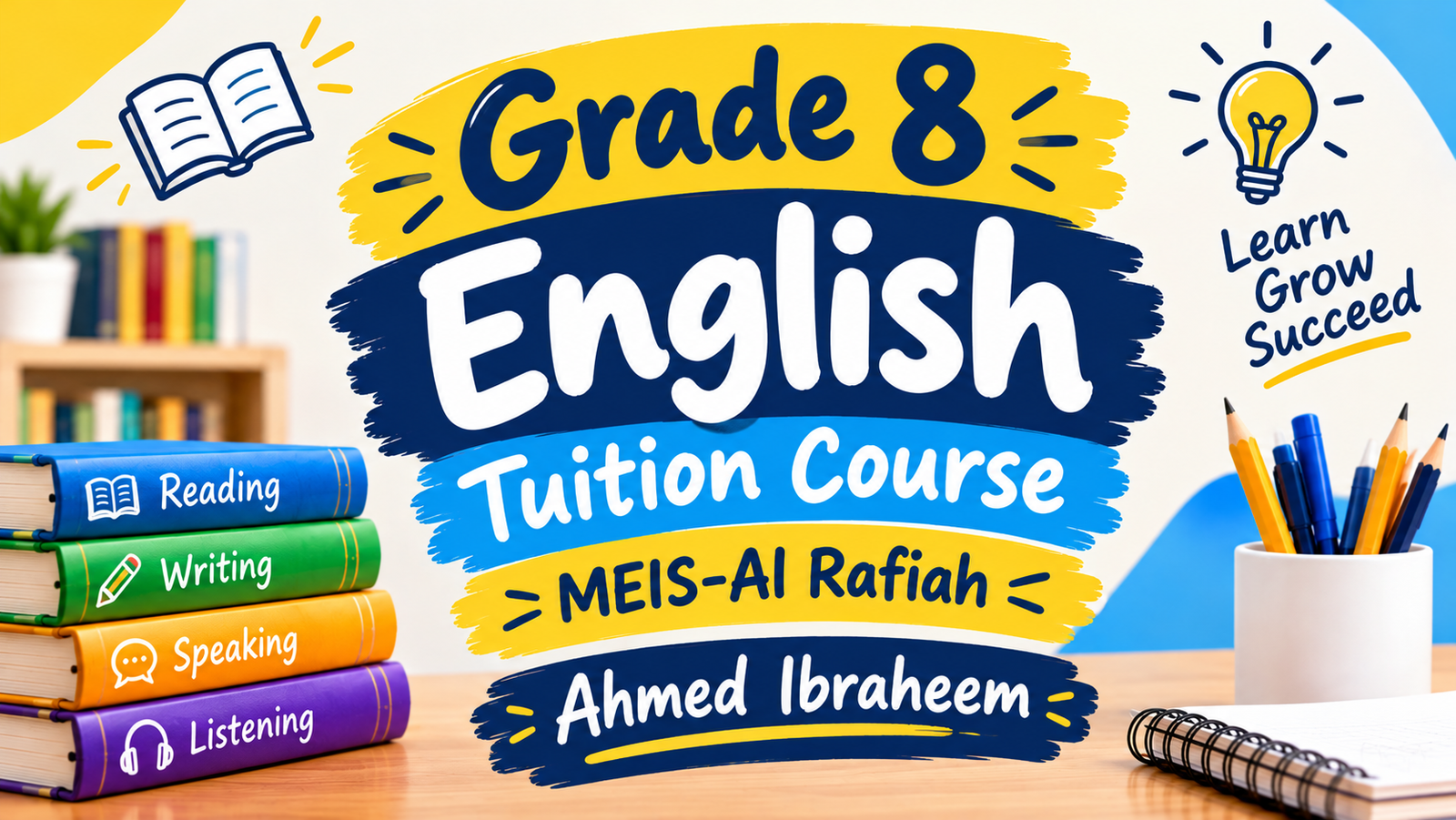 Grade 8 English MEIS-Al Rafiah